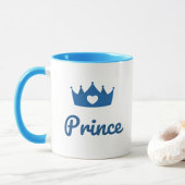 Prince en Princess Modern Typography Coffee Mok