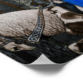 Prince en Tomten door de Bossen Poster (Hoek)