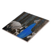 Prince en Tomten door de Bossen Tegeltje (Zijkant)