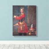 Prince Eugene of Savoy Canvas Afdruk (Insitu (Houten vloer))