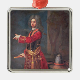 Prince Eugene of Savoy Metalen Ornament