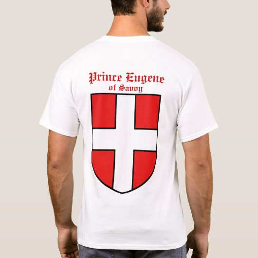 Prince Eugene of Savoy Shirt (Achterkant)