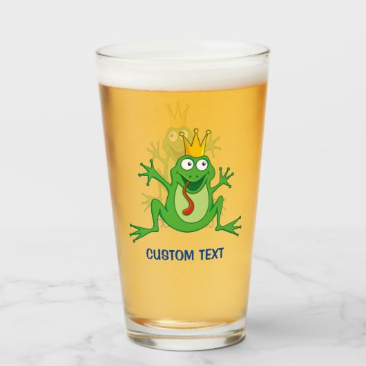 Prince Frog Glas (Voorkant gevuld)
