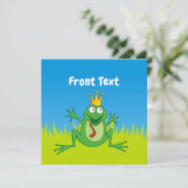 Prince Frog Kaart (Staand voorkant)