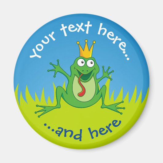 Prince Frog Magneet (Voorkant)