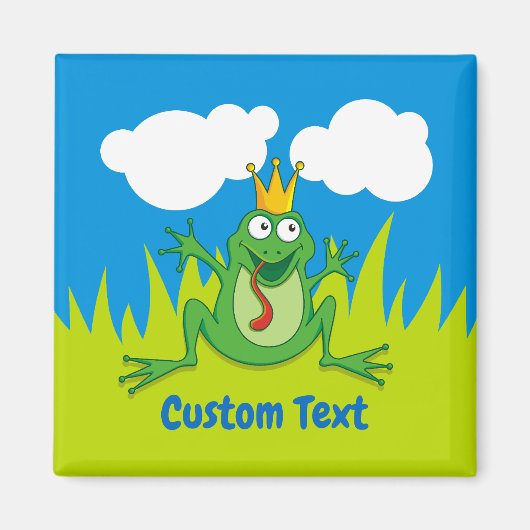 Prince Frog Magnet (Voorkant)