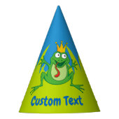Prince frog party pet feesthoedjes (Voorkant)