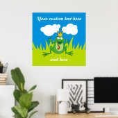Prince Frog Poster (Thuiskantoor)