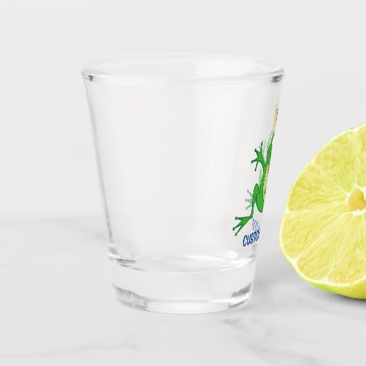 Prince Frog Shot Glas (Links)