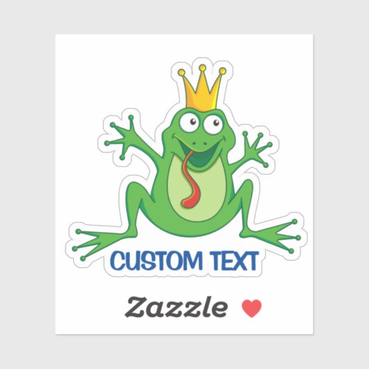 Prince Frog Sticker (Vel)