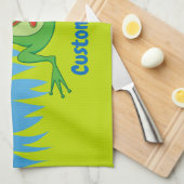 Prince Frog Towel Theedoek (Quarter Fold)