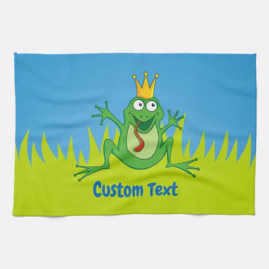 Prince Frog Towel Theedoek (Horizontaal)
