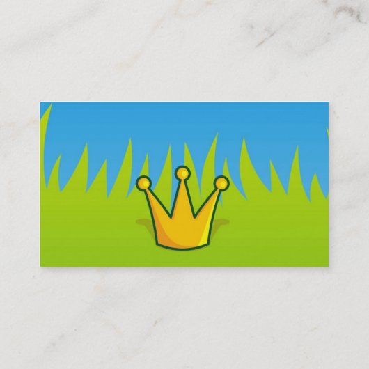 Prince Frog Visitekaartje (Achterkant)