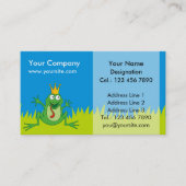 Prince Frog Visitekaartje (Voorkant)