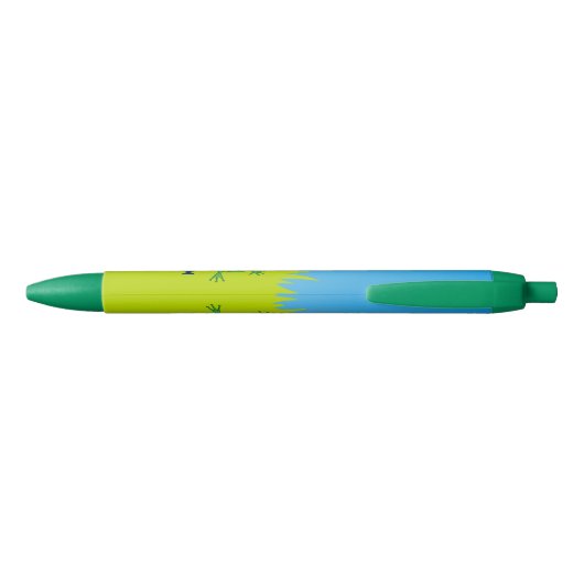 Prince Frog Zwarte Inkt Pen (Achterkant)