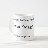 Prince Froggy Koffiemok (Voorkant links)