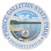 Prince Gallitzin SP Sticker (Voorkant)