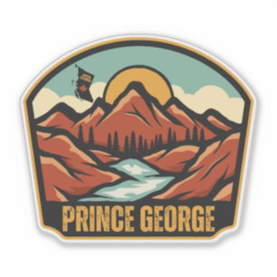Prince George, Brits-Columbia Sticker