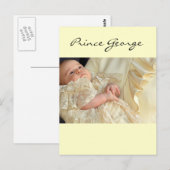 Prince George Christening Briefkaart (Voorkant / Achterkant)