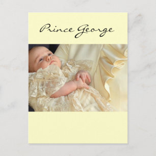 Prince George Christening Briefkaart