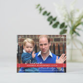 Prince George en Prince William Briefkaart (Staand voorkant)