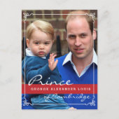 Prince George en Prince William Briefkaart (Voorkant)