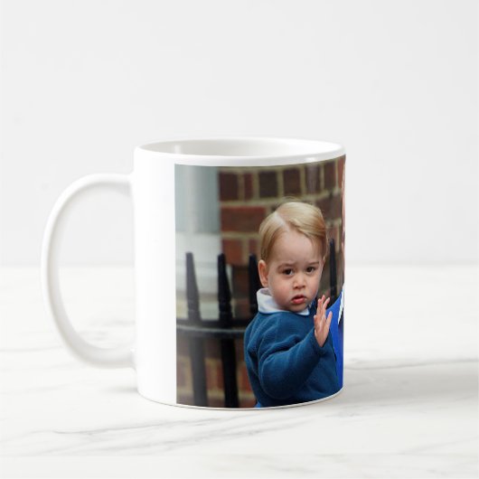 Prince George en Prince William Koffiemok (Links)