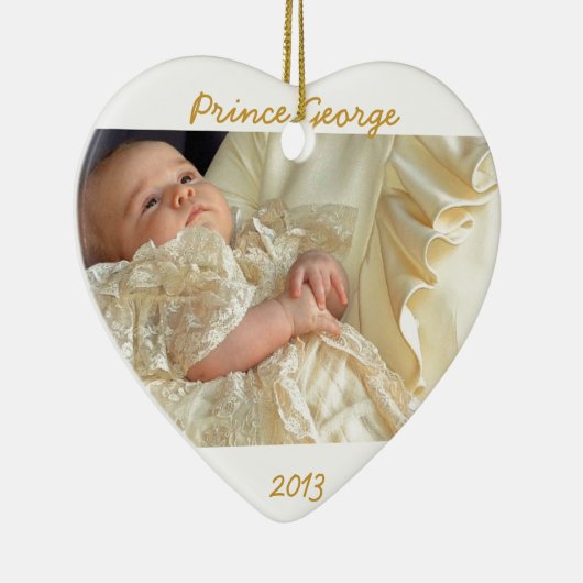Prince George Heart Ornament (Rechts)
