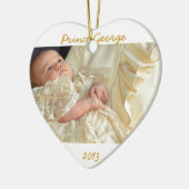 Prince George Heart Ornament (Links)