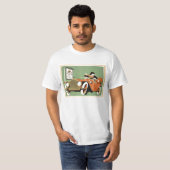 Prince George Hotel waarde wit T-shirt (Voorkant volledig)