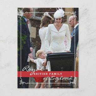 Prince George - Kate Middleton Royal Family Briefkaart