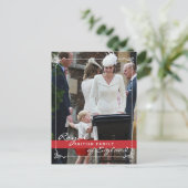 Prince George - Kate Middleton Royal Family Briefkaart (Staand voorkant)