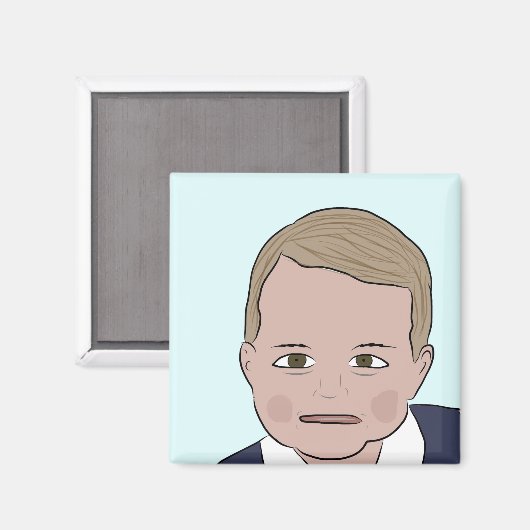 Prince George magneet (Voorkant / Achterkant)