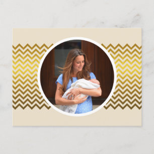 Prince George Royal Baby Briefkaart