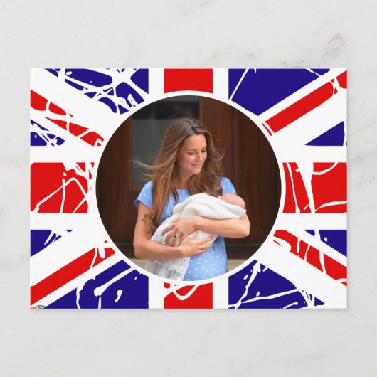 Prince George Royal Baby Briefkaart (Voorkant)