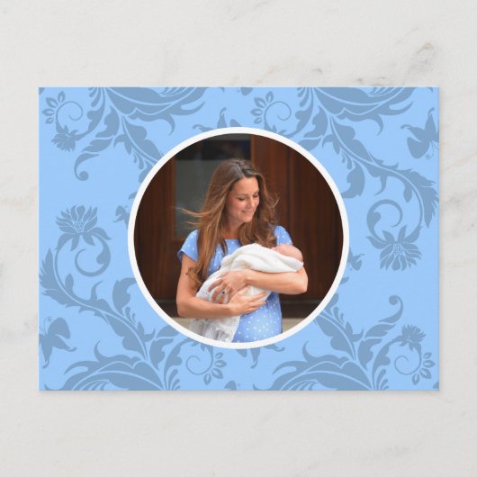 Prince George Royal Baby Briefkaart (Voorkant)