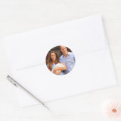 Prince George Royal Baby Ronde Sticker (Envelop)