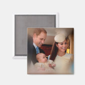 Prince George Royal Family Magneet (Voorkant / Achterkant)