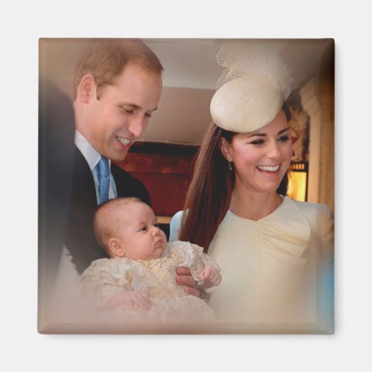 Prince George Royal Family Magneet (Voorkant)