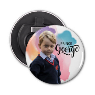 Prince George Royal Family Magnet Bottle Opener