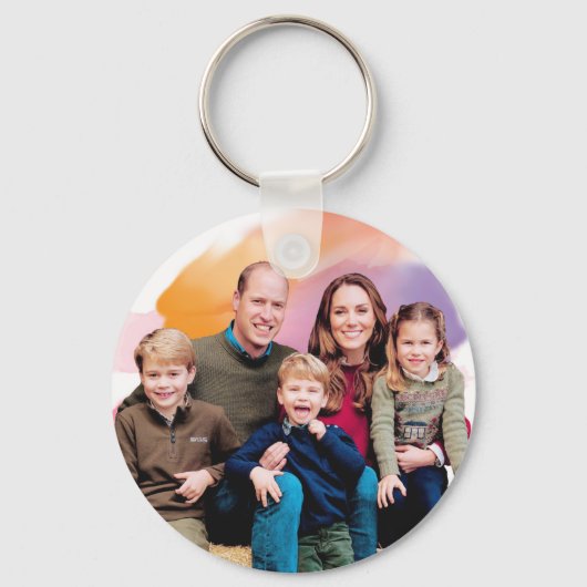 Prince George Royal Family Magnet Sleutelhanger (Voorkant)