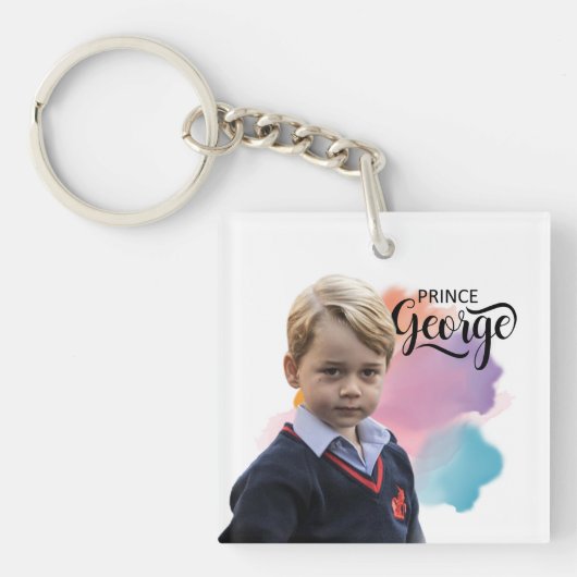 Prince George Royal Family T-Shirt Sleutelhanger (voorkant)