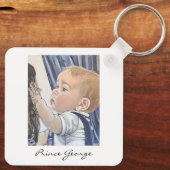 Prince George Sleutelhanger (Achterkant)