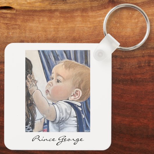 Prince George  Sleutelhanger (Achterkant)