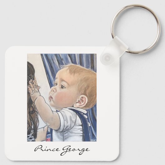 Prince George  Sleutelhanger (Achterkant)