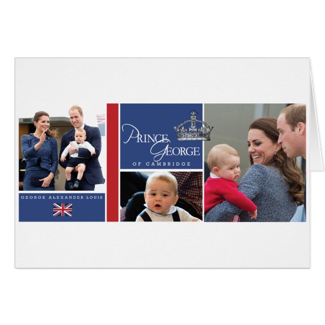 Prince George - William & Kate (Voorkant Horizontaal)
