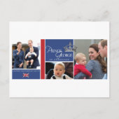 Prince George - William & Kate Briefkaart (Voorkant)