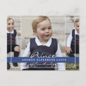 Prince George - William & Kate Briefkaart (Voorkant)