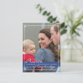 Prince George - William & Kate Briefkaart (Staand voorkant)