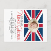 Prince George - William & Kate Briefkaart (Voorkant)